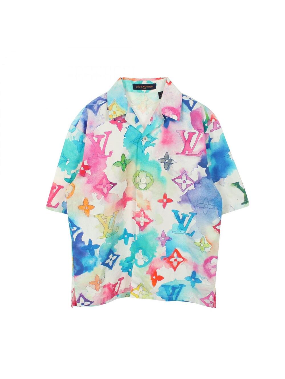 Louis Vuitton Watercolor Shirt Cotton #342308L12B